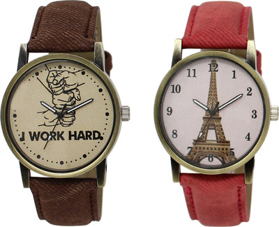 Shocknshop LR29_230 Designer Analog Leather and Chain Strap Couple Watch - For Men & Women
Shocknshop LR29_230 Designer Analog Leather and Chain Strap Couple Watch - For Men & Women