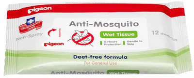 Pigeon Anti Mosquito Wipes - 12Pc