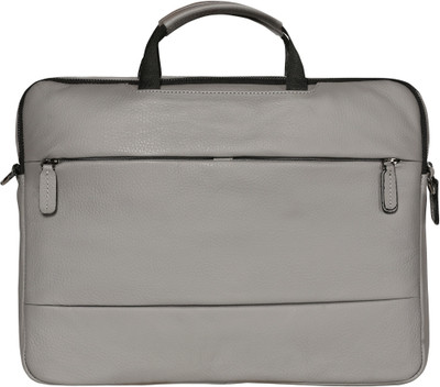 SCHARF Genuine Leather 15.6" Laptop Sleeves Shoulder Bag Medium Briefcase - For Men & Women(GREY)
SCHARF Genuine Leather 15.6" Laptop Sleeves Shoulder Bag Medium Briefcase - For Men & Women(GREY)