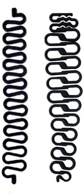 Glorious Set of 2 Hair Braider Styling Tools Braiding Tool Holder/Magic hair twist styling Bun Maker Centipede Braid Tools Hair Braiding Hair Accessory Set(Black)
Glorious Set of 2 Hair Braider Styling Tools Braiding Tool Holder/Magic hair twist styling Bun Maker Centipede Braid Tools Hair Braiding Hair Accessory Set(Black)