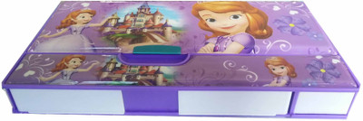 Sofix Frozen Barbie pencil box school Jumbo Pencil box Girls Return Birthday Gift Art Plastic Pencil Box(Set of 1, Purple) 
Sofix Frozen Barbie pencil box school Jumbo Pencil box Girls Return Birthday Gift Art Plastic Pencil Box(Set of 1, Purple)