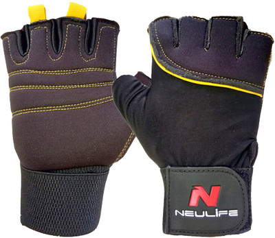 Neulife soft Neoprene with Wrist Support Gym & Fitness Gloves (, Black
Neulife soft Neoprene with Wrist Support Gym & Fitness Gloves (, Black