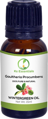 Ks Essentials 100% Pure Wintergreen Essential Oil Natural & Undiluted (15ml)(15 ml)
Ks Essentials 100% Pure Wintergreen Essential Oil Natural & Undiluted (15ml)(15 ml)