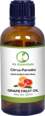 Ks Essentials 100% Pure Grapefruit Essential Oil Natural & Undiluted (50ml)(50 ml)
Ks Essentials 100% Pure Grapefruit Essential Oil Natural & Undiluted (50ml)(50 ml)