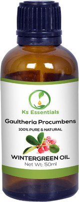 Ks Essentials 100% Pure Wintergreen Essential Oil Natural & Undiluted (50ml)(50 ml)
Ks Essentials 100% Pure Wintergreen Essential Oil Natural & Undiluted (50ml)(50 ml)