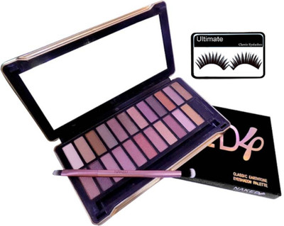Ultimate Eyelashes, Shade Eyeshadow Palette Multicolors (Set of 2)(Set of 2)