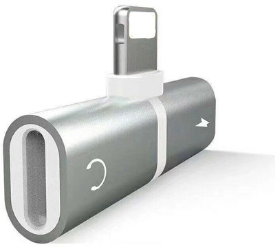 OLECTRA Pro Series 2-in-1 Lightning 8 pin to AUX AUDIO Headphone PORT + Charging Port Splitter Headphone Adapter(7 / 7 Plus/ 8 / 8 Plus/ X, Silver)
OLECTRA Pro Series 2-in-1 Lightning 8 pin to AUX AUDIO Headphone PORT + Charging Port Splitter Headphone Adapter(7 / 7 Plus/ 8 / 8 Plus/ X, Silver)