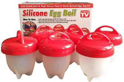 Venus Art Egglettes Egg Cooker - Hard Boiled Eggs without the Shell, 6 Egg Cups Egg Pocher Egg Cooker(6 Eggs)
Venus Art Egglettes Egg Cooker - Hard Boiled Eggs without the Shell, 6 Egg Cups Egg Pocher Egg Cooker(6 Eggs)