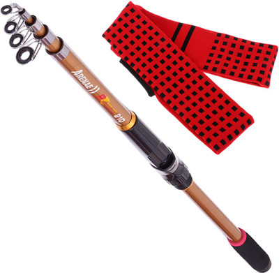 Hunting Hobby Fishing Spinning Rod, With Rod Cover Red, Gold Fishing Rod(180, 0.15, Red, Gold)
Hunting Hobby Fishing Spinning Rod, With Rod Cover Red, Gold Fishing Rod(180, 0.15, Red, Gold)