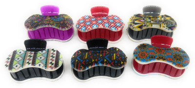 Khubsurat Hair Clutcher / Hair Claw Clip for Girls & Women, Set of 6 Pieces of 6 different Prints, Small Size, Premium Quality Hair Claw, Hair Clip(Multicolor)
Khubsurat Hair Clutcher / Hair Claw Clip for Girls & Women, Set of 6 Pieces of 6 different Prints, Small Size, Premium Quality Hair Claw, Hair Clip(Multicolor)