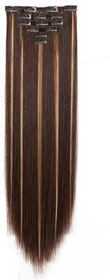 INAAYA 6 Pcs Synthetic Extension With Clips For Women And Girls With Free Colored Streak Extension Hair Extension
INAAYA 6 Pcs Synthetic Extension With Clips For Women And Girls With Free Colored Streak Extension Hair Extension
