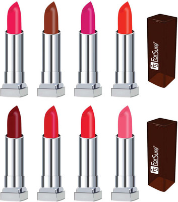 Forsure VELVET MATTE long lasting lipstick (set of 8)(hot pink, coffee, magenta, orange, maroon, indian red, red orange, pink, 32 g)
Forsure VELVET MATTE long lasting lipstick (set of 8)(hot pink, coffee, magenta, orange, maroon, indian red, red orange, pink, 32 g)