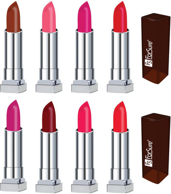 Forsure VELVET MATTE long lasting lipstick(coffee, pink, magenta, hot red, deep magenta, maroon, sweet sixteen, orange, 32 g)
Forsure VELVET MATTE long lasting lipstick(coffee, pink, magenta, hot red, deep magenta, maroon, sweet sixteen, orange, 32 g)
