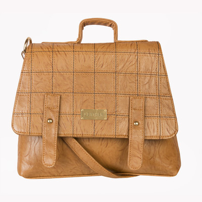 Louise Belgium Women Casual Brown PU Sling Bag