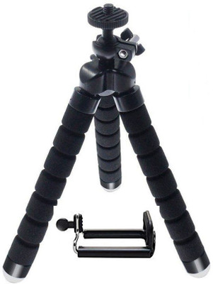 BUY SURETY New Mobile Tripod Camera Holder Universal Soft Sponge Flexible Adjustable Leg Portable Mini Stand with Universal Mobile Attachment Tripod(Black, Supports Up to 1000)
BUY SURETY New Mobile Tripod Camera Holder Universal Soft Sponge Flexible Adjustable Leg Portable Mini Stand with Universal Mobile Attachment Tripod(Black, Supports Up to 1000)