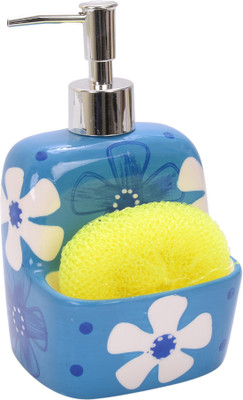 Scrafts Flower Design Blue Lotion Dispenser With Sponge Washing Machine Soap Dispenser
Scrafts Flower Design Blue Lotion Dispenser With Sponge Washing Machine Soap Dispenser