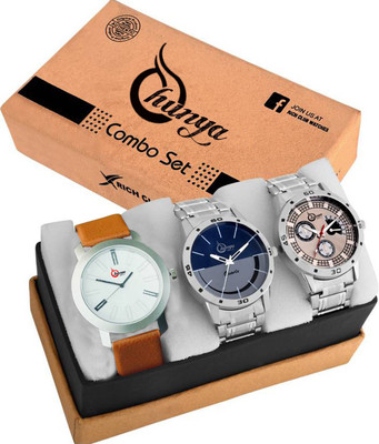 shunya Combo Of Three Metallic And Leather Super Quality Watch Watch - For Men Watch - For Men
shunya Combo Of Three Metallic And Leather Super Quality Watch Watch - For Men Watch - For Men