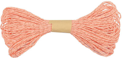 AsianHobbyCrafts Dual Color Paper Thread Twine Cord for DIY Crafts, Packaging, Scrapbooking, Decor, Peach (Thick: 2mm, Length: 30m)
AsianHobbyCrafts Dual Color Paper Thread Twine Cord for DIY Crafts, Packaging, Scrapbooking, Decor, Peach (Thick: 2mm, Length: 30m)
