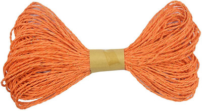 AsianHobbyCrafts Dual Color Paper Thread Twine Cord for DIY Crafts, Packaging, Scrapbooking, Decor, Orange (Thick: 2mm, Length: 30m)
AsianHobbyCrafts Dual Color Paper Thread Twine Cord for DIY Crafts, Packaging, Scrapbooking, Decor, Orange (Thick: 2mm, Length: 30m)