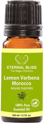 Eternal Bliss Lemon Verbena Essential Oil Morocco, 100% Pure, & Undiluted (100ML)(100 ml)