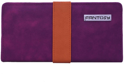 Fantosy Women Casual, Evening/Party Purple, Orange Artificial Leather Wallet, Purple and beige
Fantosy Women Casual, Evening/Party Purple, Orange Artificial Leather Wallet, Purple and beige