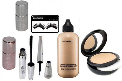 Longlasting Eyelashes&Mac Face&Body Foundation&Brooke Candy eyeliner&Mascara&Studio Fix Compact&Mirror Nail Polish 2 Different Shade(Set of 7)
Longlasting Eyelashes&Mac Face&Body Foundation&Brooke Candy eyeliner&Mascara&Studio Fix Compact&Mirror Nail Polish 2 Different Shade(Set of 7)