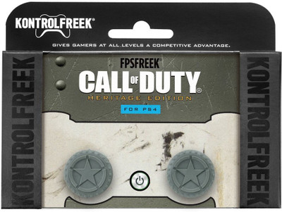 KontrolFreek FPS Freek Call of Duty Heritage Edition Gaming Accessory Kit(Grey, For PS4)
KontrolFreek FPS Freek Call of Duty Heritage Edition Gaming Accessory Kit(Grey, For PS4)