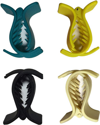 New Arihant Traders New Arihant Traders- Premium Quality Long Teeth Hair Clutchers/Clips/Claws for Women & Girls (4 pieces) Hair Clip(Multicolor)
New Arihant Traders New Arihant Traders- Premium Quality Long Teeth Hair Clutchers/Clips/Claws for Women & Girls (4 pieces) Hair Clip(Multicolor)