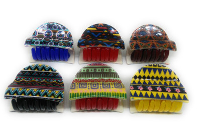 Khubsurat Hair Clutcher / Hair Claw Clip for Girls & Women, Set of 6 Pieces of 6 different Prints, Small Size, Premium Quality Hair Claw, Hair Clip(Multicolor)
Khubsurat Hair Clutcher / Hair Claw Clip for Girls & Women, Set of 6 Pieces of 6 different Prints, Small Size, Premium Quality Hair Claw, Hair Clip(Multicolor)