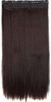 JAGTEK Extension Straight Brown With 5 piece clip / Synthetic Extensions For Women And Girls - 1 Pcs Hair Extension
JAGTEK Extension Straight Brown With 5 piece clip / Synthetic Extensions For Women And Girls - 1 Pcs Hair Extension