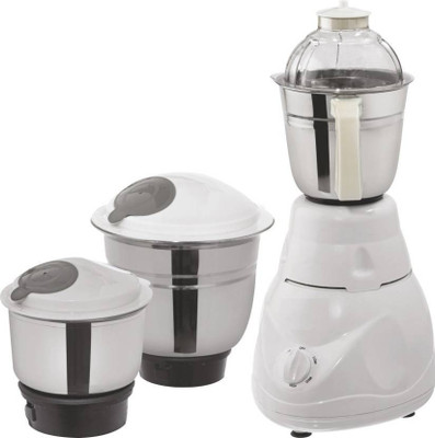 happy home MIXER GRINDER II 500 W II 3 JAR II AUTOMATIC II HIGH SPEED JARS II STAINLESS STEEL 500 W Mixer Grinder(White, 3 Jars)
happy home MIXER GRINDER II 500 W II 3 JAR II AUTOMATIC II HIGH SPEED JARS II STAINLESS STEEL 500 W Mixer Grinder(White, 3 Jars)