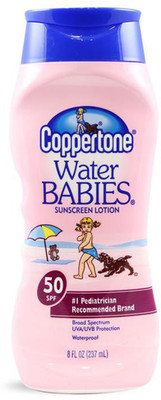 Coppertone Water Babies Sunscreen Lotion SPF50 - 237ml (8oz) (Pack of 2)(474 ml)
Coppertone Water Babies Sunscreen Lotion SPF50 - 237ml (8oz) (Pack of 2)(474 ml)