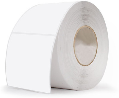 Avery Barcode labels stickers Premium Quality 100 mm x 50 mm | 1up | 1 inch core | 1000 labels per roll x 2 rolls = 2000 labels Permanent Adhesive Paper Label(White)