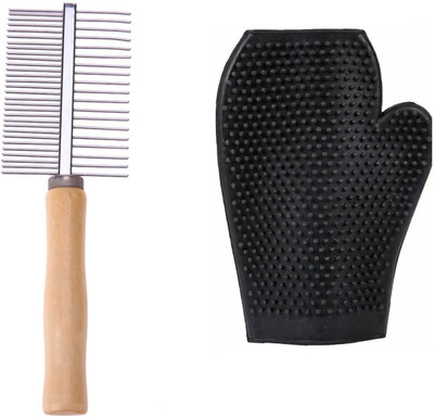 Pet Needs High Quality Wooden Handle Steel Needles Rake Comb Hairbrush With Free Bathing Gloves For Dogs Cat Rakes for Dog
Pet Needs High Quality Wooden Handle Steel Needles Rake Comb Hairbrush With Free Bathing Gloves For Dogs Cat Rakes for Dog