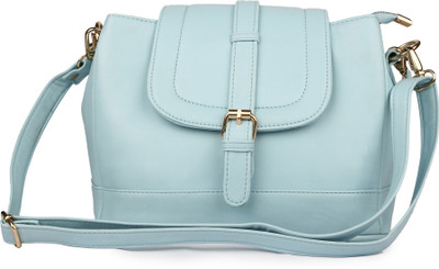 Arfafashions Women Formal Blue PU Sling Bag