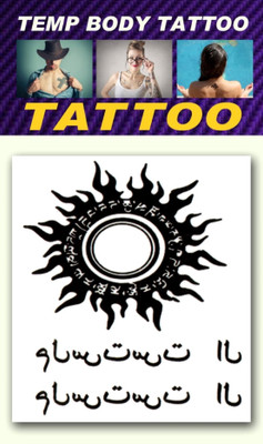 smilendeal Smilendeal_T2470 Surya Temp Body Tattoo(Surya)