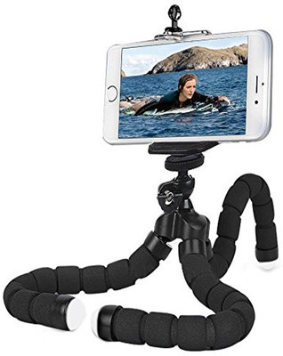 BJORK Flexible Mini Tripod Camera Travel Tripod with 360 Rotatable mobile holder mount Octopus design Gorillapod Universal stand for all Smartphones and Video Cameras D12 Tripod, Tripod Kit(Multicolor, Supports Up to 3.5)
BJORK Flexible Mini Tripod Camera Travel Tripod with 360 Rotatable mobile holder mount Octopus design Gorillapod Universal stand for all Smartphones and Video Cameras D12 Tripod, Tripod Kit(Multicolor, Supports Up to 3.5)