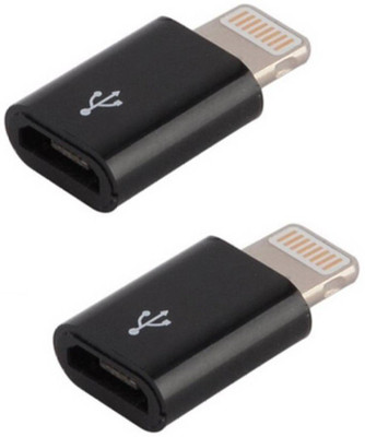FUZION PACK OF 2 Micro Usb To 8 Pin Lightning Adapter Charger Lightning Cable USB Adapter(Black)
FUZION PACK OF 2 Micro Usb To 8 Pin Lightning Adapter Charger Lightning Cable USB Adapter(Black)