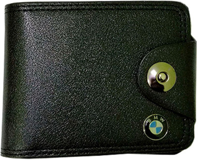 IGNOTO Men Casual Black Artificial Leather Wallet(8 Card Slots)