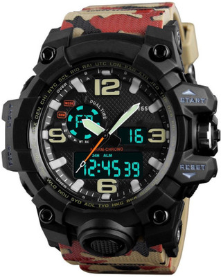 DartGo -1155 Military Mens Wrist Watch Outdoor Dual Time Watch - For Men