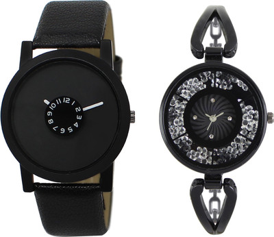 Shocknshop LR25_211 Designer Analog Leather and Chain Strap Couple Watch - For Men & Women
Shocknshop LR25_211 Designer Analog Leather and Chain Strap Couple Watch - For Men & Women