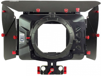 FILMCITY Power Professional Camera Matte Box for 15mm Rail Rods for Video, Camcorder, DSLR Camera Rigs & Cages (MB-99-PRO) Camera Rig
FILMCITY Power Professional Camera Matte Box for 15mm Rail Rods for Video, Camcorder, DSLR Camera Rigs & Cages (MB-99-PRO) Camera Rig