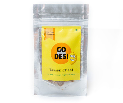 GO DESi Lemon Chaat | Handmade Chatpati and Spicy Chaat Spicy, Tangy Mouth Freshener(Pack of 5)
GO DESi Lemon Chaat | Handmade Chatpati and Spicy Chaat Spicy, Tangy Mouth Freshener(Pack of 5)
