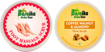 Basaika Herbal Care Combo Pack of 2 ( Activated Charcoal Aloe Vera Face Scrub & Aloe vera Skin whitening gel), 50 gms each(Set of 2)
Basaika Herbal Care Combo Pack of 2 ( Activated Charcoal Aloe Vera Face Scrub & Aloe vera Skin whitening gel), 50 gms each(Set of 2)