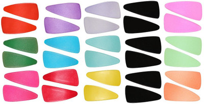 ABHI Solid Glossy Smooth Triangular Shape 30Pcs - (15 Pair) Tic Tac Clip(Multicolor)
ABHI Solid Glossy Smooth Triangular Shape 30Pcs - (15 Pair) Tic Tac Clip(Multicolor)