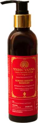 Vedic Vanna Almond - Hibiscus - Rosemary Herbal Hair Oil - For Shine And Bounce Hair Oil(200 ml)
Vedic Vanna Almond - Hibiscus - Rosemary Herbal Hair Oil - For Shine And Bounce Hair Oil(200 ml)