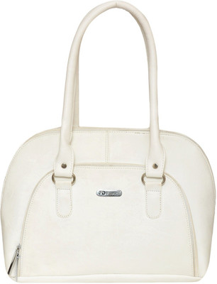 FD Fashion Soft Luggage Shoulder Bag(White)