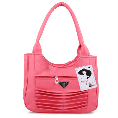 Ankita Fashion World Hand-held Bag(Pink)