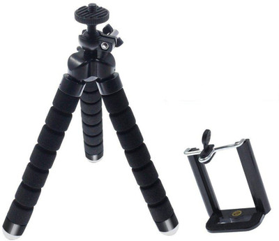 LIFEMUSIC Sponge Flexible Sponge Octopus Tripod Stand Lightweight Aluminum Flexible Portable Three-way Head Tripod Tripod(Multicolor, Supports Up to 1000)
LIFEMUSIC Sponge Flexible Sponge Octopus Tripod Stand Lightweight Aluminum Flexible Portable Three-way Head Tripod Tripod(Multicolor, Supports Up to 1000)
