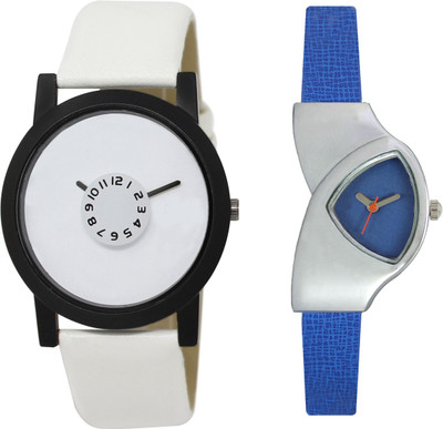 Shocknshop LR26_208 Designer Analog Leather and Chain Strap Couple Watch - For Men & Women
Shocknshop LR26_208 Designer Analog Leather and Chain Strap Couple Watch - For Men & Women